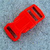 click buckle red, 20mm, 1 pc.
